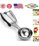 Professional-Grade Cookie Scoop - 5.5 Tbsp Trigger Release for Perfect C... - $39.86 CAD