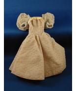 BARBIE Vintage 1980&#39;s Clothing - Dress Gown with puffy shoulder - $14.84
