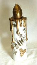 Column Candle Lantern Tealight Holder Ceramic 2000 - $16.82