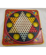 VTG 1950s Chinese Checkers Game Ranger Steel Products No Marbles 15&quot; x 15&quot; - €12,80 EUR