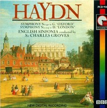 Haydn:Symphonies 92 Oxford:London English Sinfonia/Sir Charles Groves CD... - $15.20