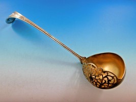 Bird by Wendt Sterling Silver Oyster Ladle Hooded Hood Gold Washed 10 1/2&quot; - £1,032.68 GBP