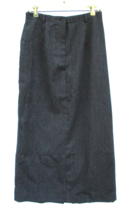Talbots Size 10 Gray Pure Woolmark Wool Midi Pencil Skirt Vintage Made in Canada - £19.03 GBP