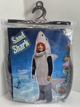 Kids Shark Costume Halloween Fancy Dress Size Medium 7-10 New In Package - £18.11 GBP
