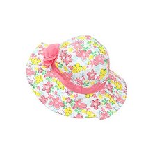 (Jacinth Flower) Cotton Comfortable Ventilate Pure Children Cap/Bucket Hat image 2
