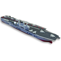 10-Inch HMS Ark Royal (R09) Aircraft Carrier Model – Audacious-Class Fle... - $29.99