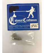 Vintage Pewter Dollhouse Miniature Colonial Craftsmen Mallard Duck Figure  - $7.50