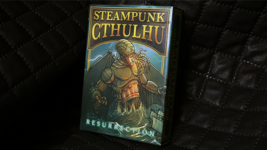 Steampunk Cthulhu Resurrection Green Playing Cards - Out Of Print - $19.79