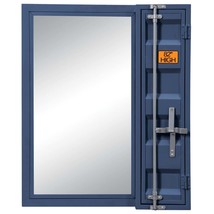 Cargo Vanity 26&quot;x32&quot; Mirror, Blue Finish - $181.00