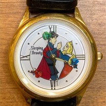 Vintage Disney Sleeping Beauty Watch, Aurora, Prince Philip From 1990s - Works! - £25.70 GBP