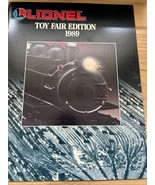 1989 LIONEL TRAIN CATALOG, TOY FAIR EDITION, MODEL TRAIN CATALOG, - $9.00
