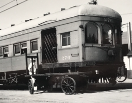 Illinois Terminal Railroad ITC #276 Trolley Bus Car w/ Luggage Cart B&amp;W ... - $12.19