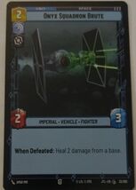 Onyx Squadron Brute [JTL - 033/262] Star Wars: Unlimited Normal Trading ... - $0.99