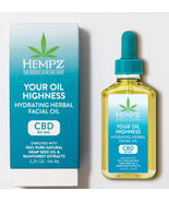 Hempz Your Oil Highness Hydrating Herbal Facial Oil, 2.5 Oz. - £17.58 GBP