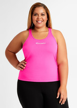 Champion Womens Racerback Active Tank Top - Double Dry Plus Size 4X HOT PINK - £15.79 GBP