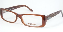 Fossil Bishop OF2097 200 Cognac /BROWN Eyeglasses Glasses Of 2097 53-14-135mm - £43.14 GBP