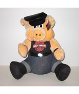 Harley Davidson Vtg 1993 Plush Motorcycle Bike Pig Stuffed Animal With T... - £16.02 GBP