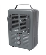 New Black Optimus Portable Utility Radiant Space Heater w/ Thermostat US... - $93.93 CAD