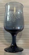 Retired Pfaltzgraff Yorktowne Blue Etched Water Wine Goblet 6.75” - £3.93 GBP