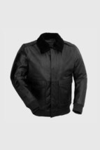 Whet Blu Baron Bomber Men&#39;s New Zealand Leather Jacket - £287.40 GBP