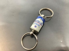 Vintage Promo Keyring Busch Keychain Smooth Refreshing Beer Ancien Porte-Clés - £6.94 GBP