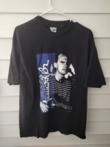 Vintage James Taylor T Shirt Concert Tour Single Stitch Rock 80s 90s Large USA - £26.50 GBP