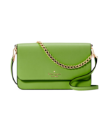 New Kate Spade Madison Medium Flap Convertible Crossbody Turtle Green - $93.91