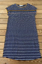 downeast NWOT women’s stripe MIDI dress Size XS Blue White D10 - $13.28