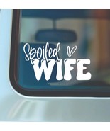 Spoiled Wife Vinyl Decal, Spoiled Wife Decal, Car Decal, Funny Bumper St... - €3,45 EUR+