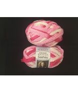 Red Heart Boutique Sashay &quot;Tutu Pink Sparkle&quot; Yarn 2skeins  3.5oz 30yds New - $22.26 CAD