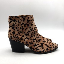 Women Kaari Blue Animal Print Eloise Pointy Toe Ankle Boot Size 8.5 M - £15.00 GBP