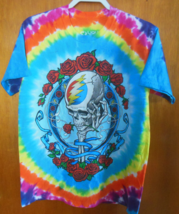 Vintage Grateful Dead Liquid Blue T-Shirt-M-100% Double Stitch PreShrunk... - $54.45