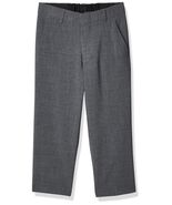 Calvin Klein Boys Flat-Front Bi-Stretch Pant Straight Leg Grey Heather S... - $489.25 MXN