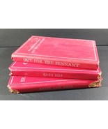 Antique 3 Book Set - Early 1900&#39;s OUT FOR THE PENNANT, CASH BOY, BRAVE A... - $557.39 MXN