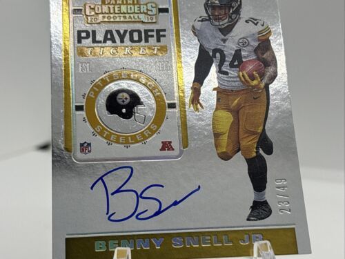 2019 Panini Contenders Playoff Ticket #133 Benny Snell Jr. /49 Item image 2