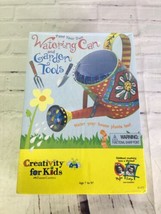 Creativity For Kids Paint Your Own Watering Can And Garden Tools Art Cra... - $17.32