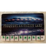 UFO Alien Frequent Abduction Card Roswell New Mexico Area 51 Saucer Spac... - $8.91