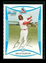 2008 Topps 1ST Bowman Baseball Trading Card BP65 Brian Barton St Louis Cardinals - £3.14 GBP