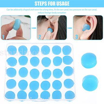 Orysin 30pcs Soft Silicone Ear Plugs Adjustable Sleep Anti-Snore Moldable - $12.90