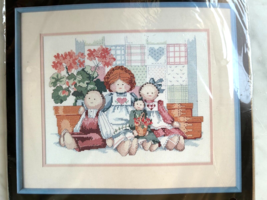 Dimensions Family of Dolls Barbara Mock Quilt Counted Cross Stitch Kit NEW - £18.99 GBP
