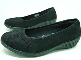 Skechers Womens Kiss Smooch Black Memory Foam Slip On Shoes Sz 9.5 Style... - £30.71 GBP
