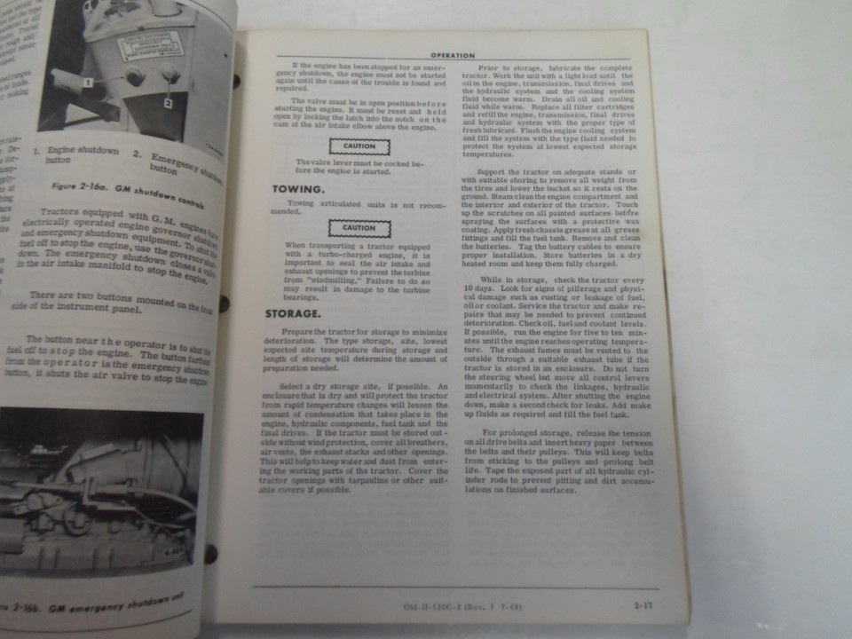 1969 WORN FACTORY OEM International Et Hough Operator Manual H-120C-3-
show o... Item image 11