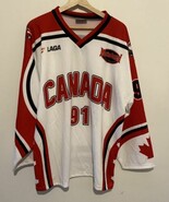 MENS Large Canada #91 Hockey Jersey Mainland Tournament 2016 - $60.40 CAD