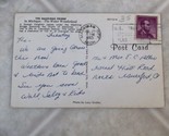 Mackinac Bridge Postcard with Purple Abraham Lincoln Cancelled Stamp 4 c... - £128.92 GBP