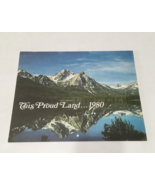 Defunct Guaranty savings and loan this proud land 1980 picture calendar - €17,15 EUR