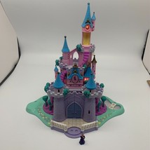 Polly Pocket Bluebird Disney Cinderella Enchanted Castle 1995 Works! 1 Figures - £30.92 GBP