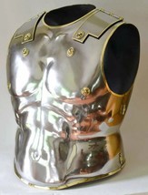 Medieval 18 Gauge Steel Roman Anatomical Cuirass Breastplate &amp; Back plate Armor - $263.96