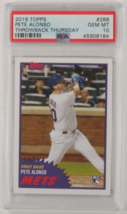 2019 Topps Pete Alonso Ritorno Al Passato Thursday PSA 10 Gemma come Nuo... - $146.44 CAD
