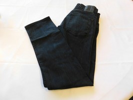 Levi&#39;s Strauss Signature Men&#39;s Jeans Black Denim Pants Size W31 L30 Skin... - £16.25 GBP