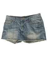 C&amp;V Chelsea &amp; Violet Daisy Booty Denim Jean Shorts Size 27 Blue Pockets - $25.38 CAD